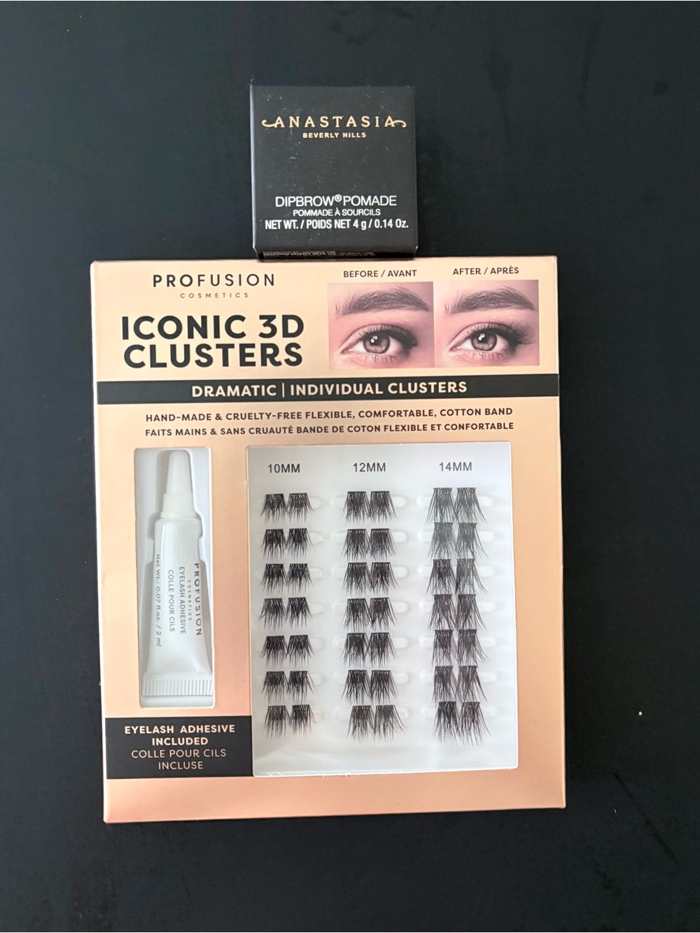 Anastasia Beverly Hills #Dipbrow Pomade & Iconic 3D Cluster #Eyelashes Set